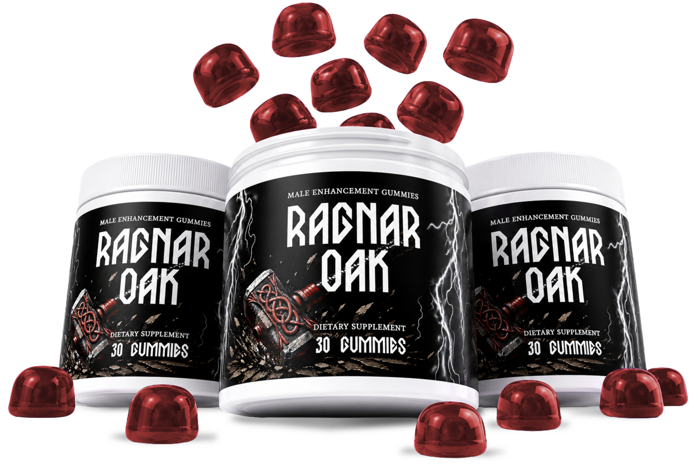 RagnarOak Gummies Package